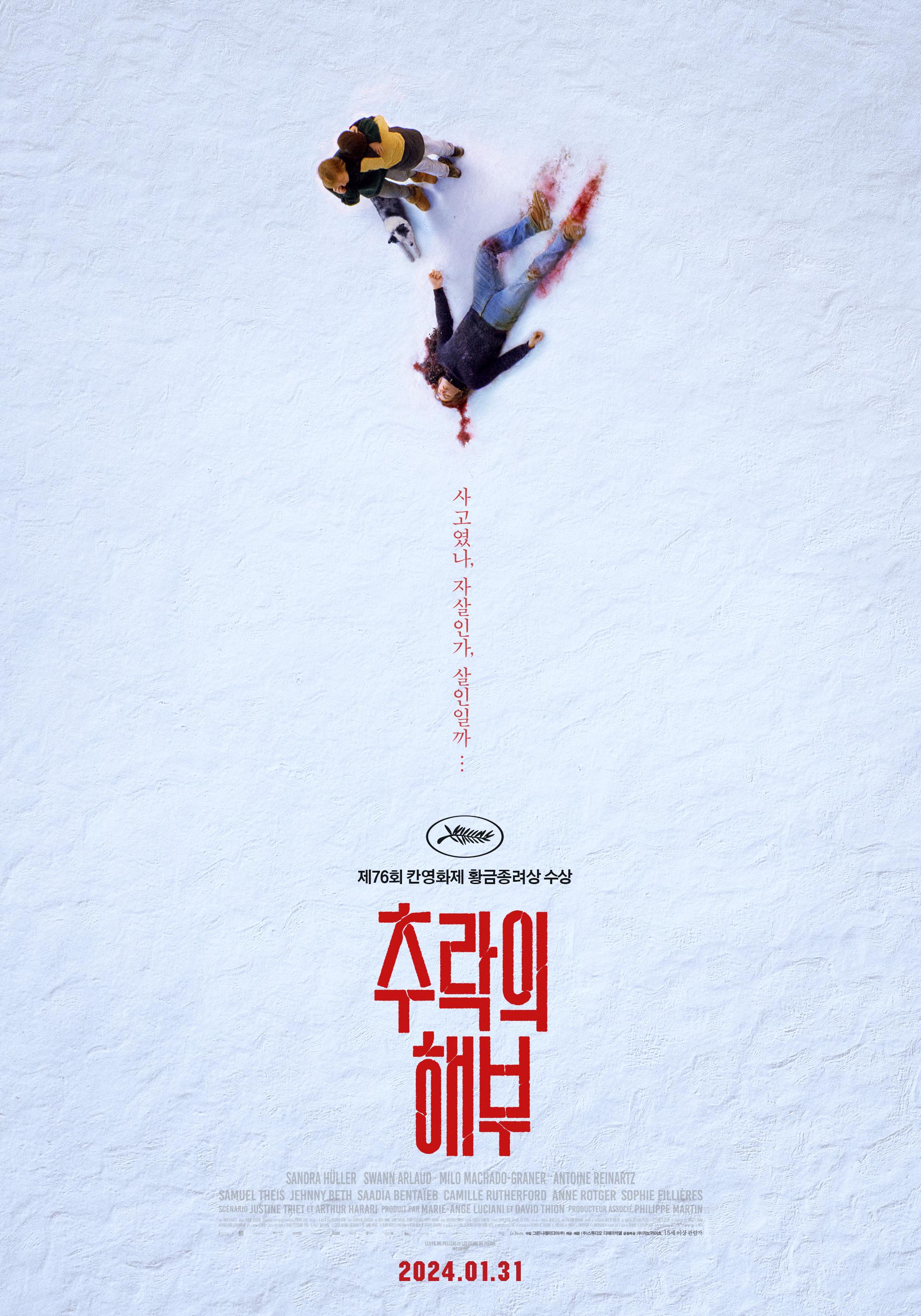 추락의 해부 포스터